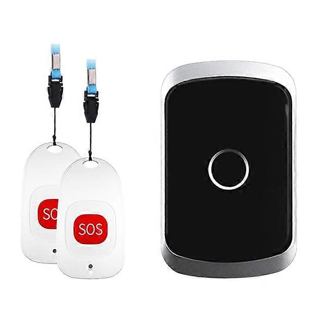 C20 Aide-soignant Calln EU Prise Sans fil Urgence SOS Sonnette intelligente Infirmière Appel Bell 2 Appel