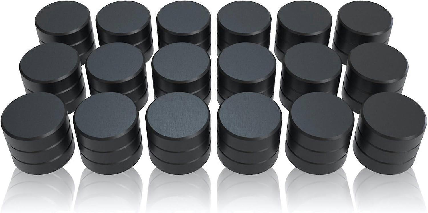 Durable Solid Rubber Practice Pucks, Smooth Glide on Ice for Ice Hockey Training