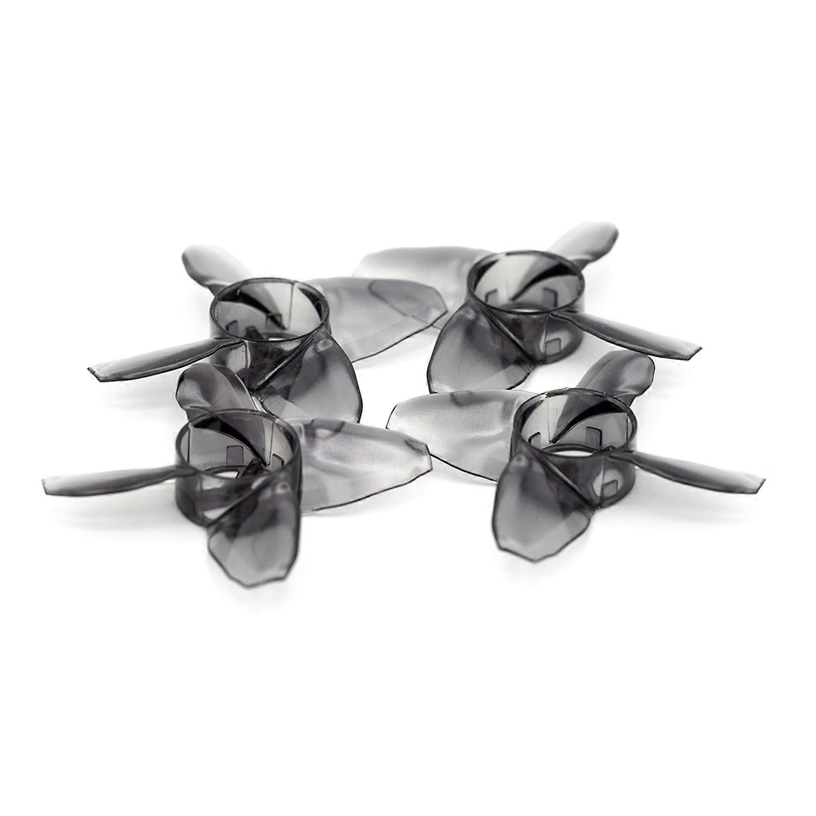 4pcs πλαστικές έλικες ελαφριές άκρες κηφήνων με τις υψηλές επιδόσεις Σχέδια άκρων τετραγώνων εύκολο στη χρήση για το μαύρο Tinyhawk