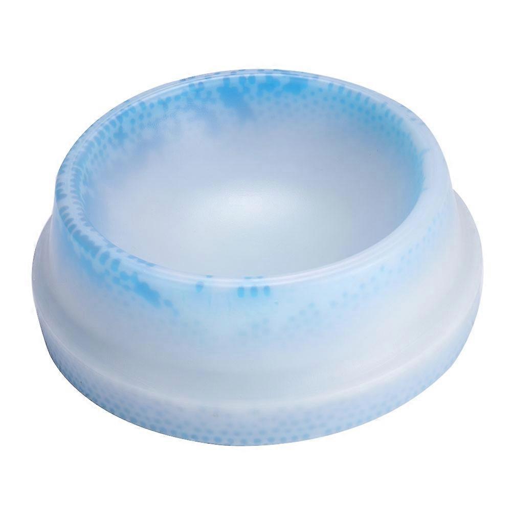 Pet Bowl - Chilled Cooling Water Feeder for Dogs and Cats, Frosty Design, Non-Toxic Material, Large Size