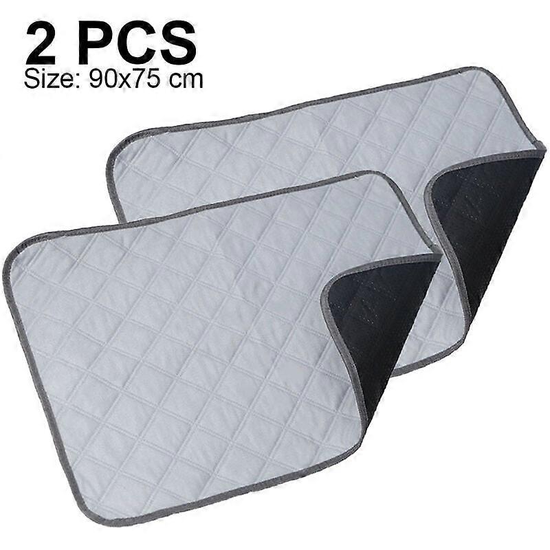 2er-Pack waschbare Hundepinkel-Pads Wiederverwendbare Hundetrainingsmatte Welpenmatte Wurfmatte
