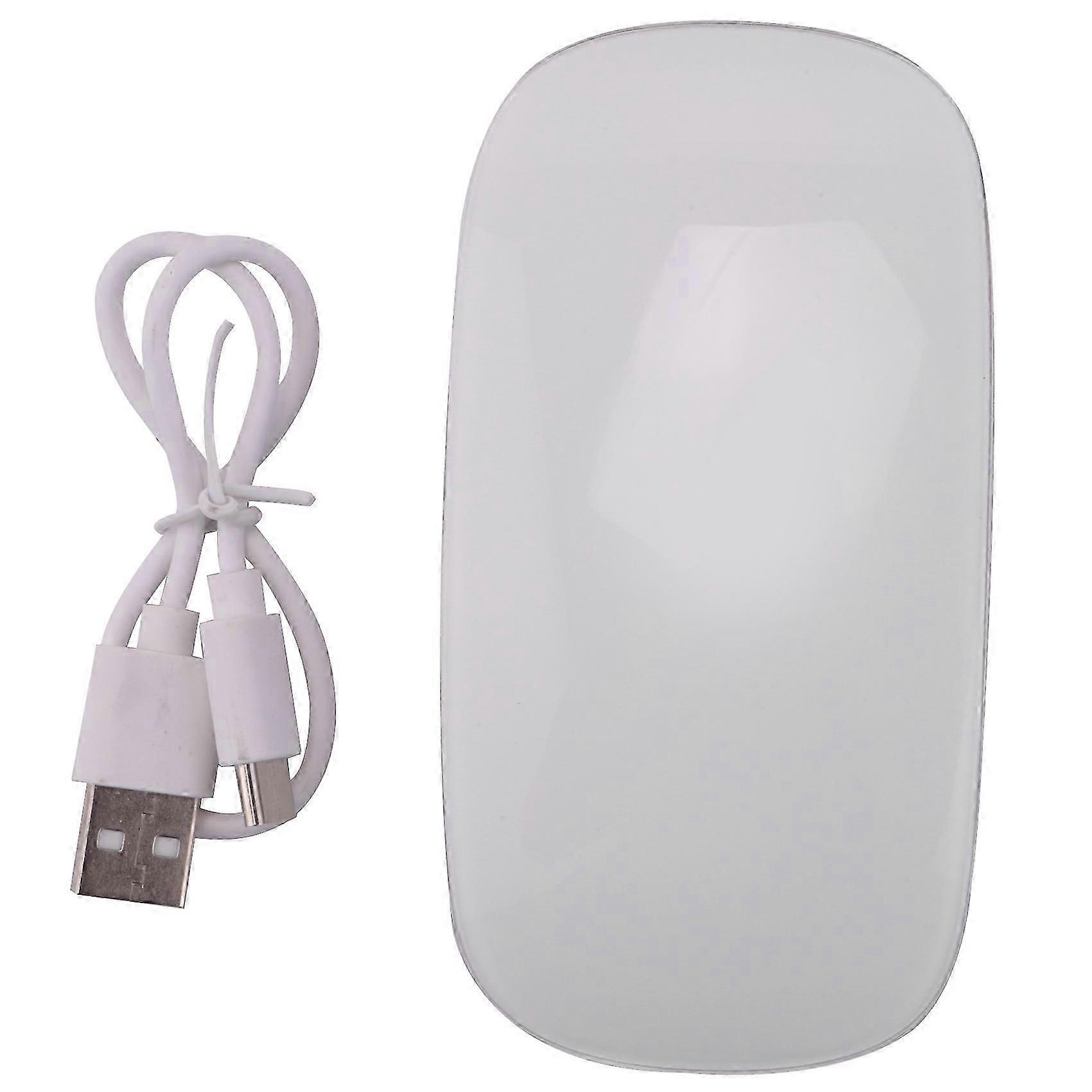 Bluetooth Wireless Magic Mouse Silent Rechargeable Computer Mouse Slim Ergonomic PC Mice for Apple