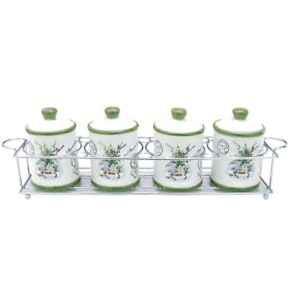 Maestro set of 4 spice containers MR2006504CS