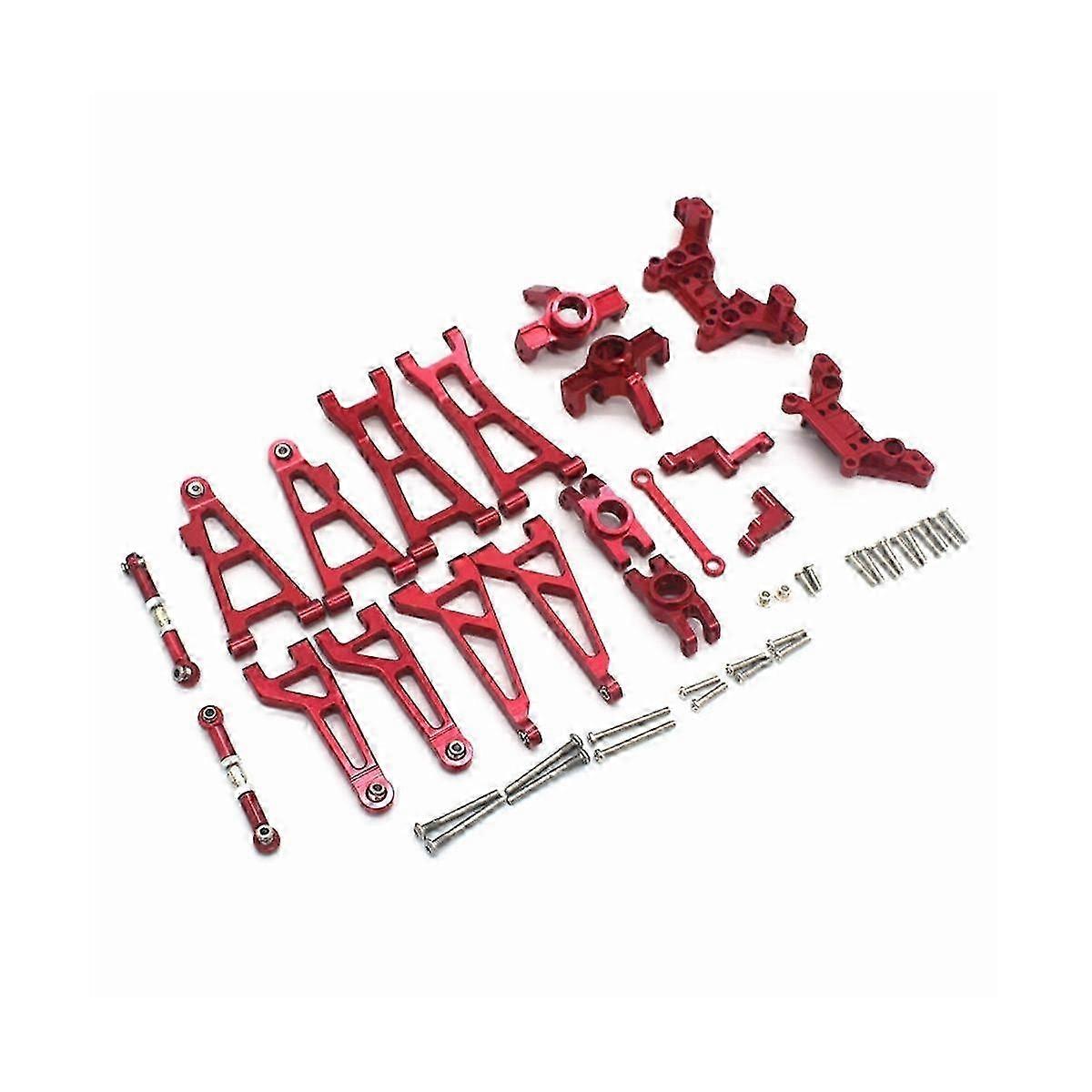 Metall Querlenker Lenkbock Set Kompatibel Go 16207 16208 16209 16210 H16 1/16 RC Auto Upgrad