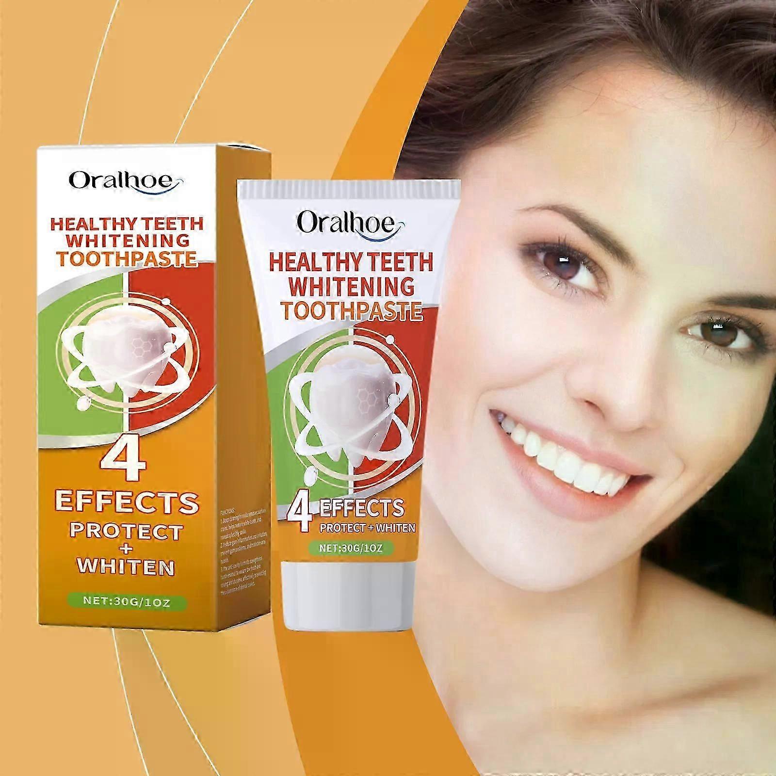 Whitening Toothpaste with Aloe VeraMint & HydroxyapatiteOral Protect, Whiten Teeth, Fresh Breath, Mild and No Irritation,30G Travel Size