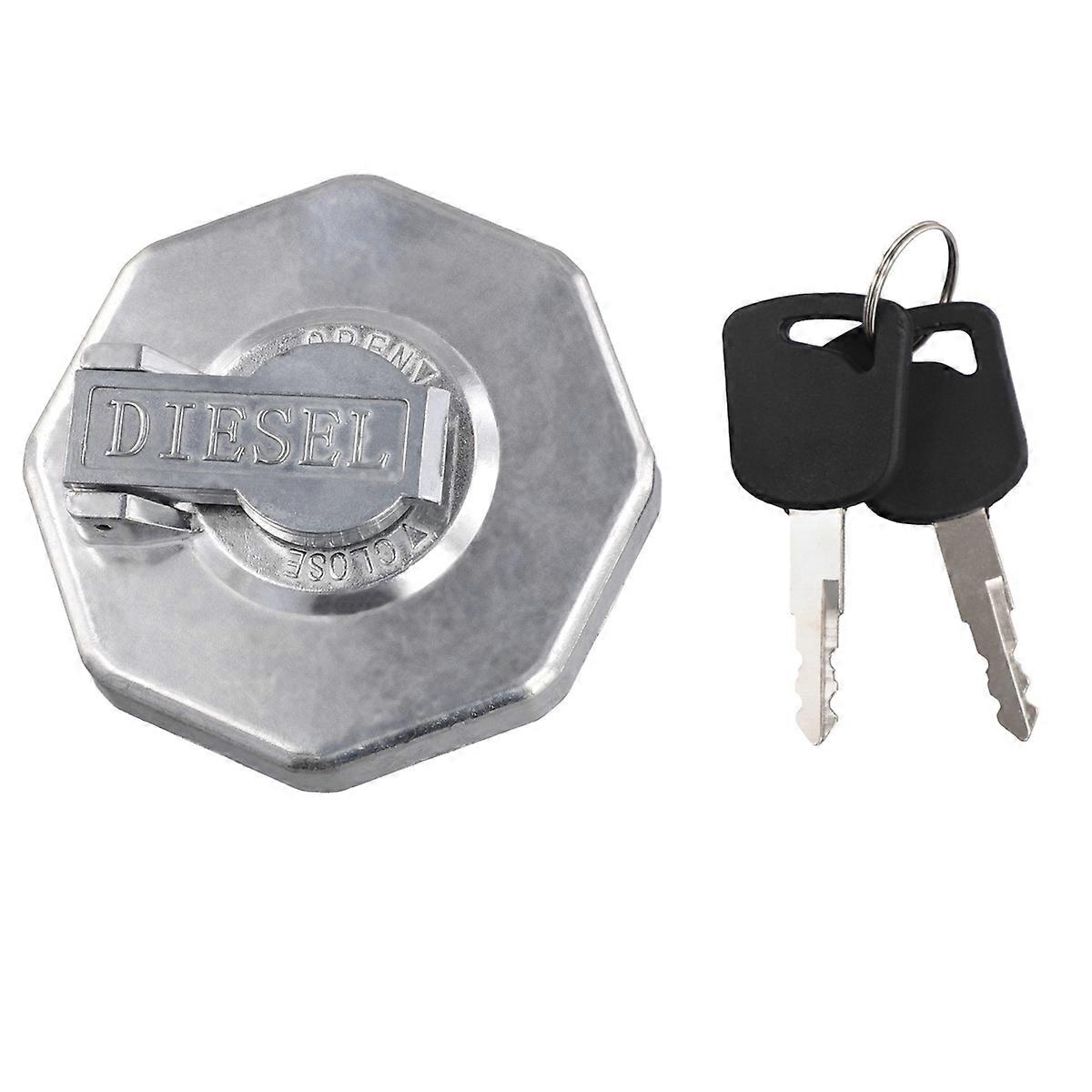 Car Fuel Cap with Key for NPR NQR 4HK1 8-98146010-0 8-98088982-0
