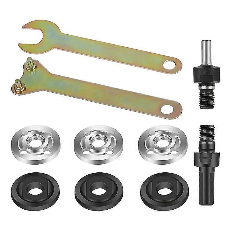 Drill Angle Grinder Adapter, 6Mm/10Mm Arbor Mandrel Adaptor
