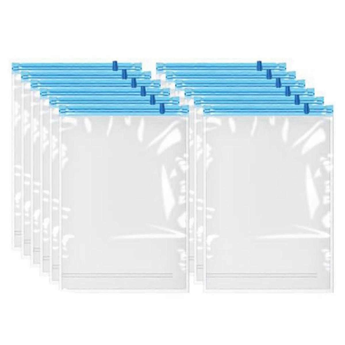 12 Pack Reusable Roll Up Compression Bags,35X50cm