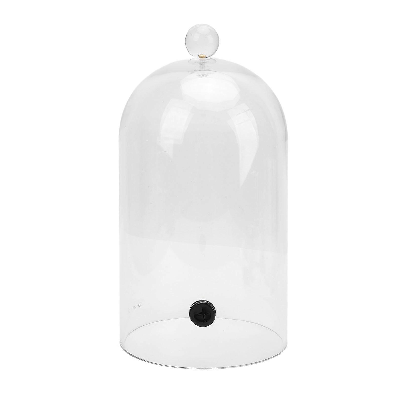 Smoking Cloche Dome Cover Lid for Food Drinks Acrylic Transparent Cocktail Smoker Dome Accessory 26cm