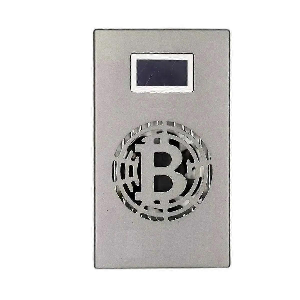 Lucky Miner 500G/S BM1366 Asic Chip Mini Silent Cryptocurrency Mining Machine with Power Supply EU