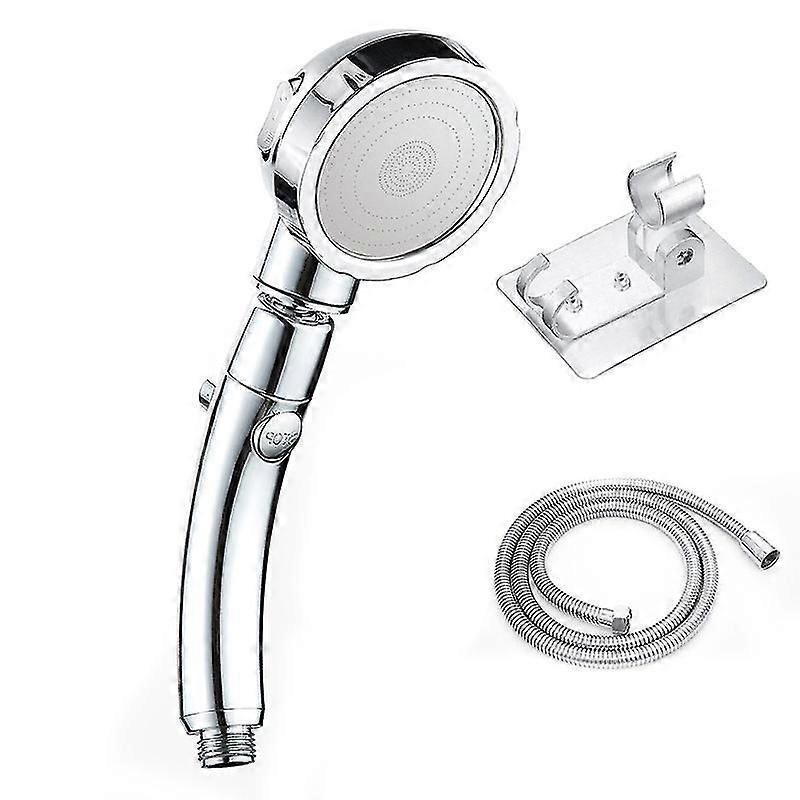 High Pressure Showerhead Handheld Shower Head 3-level Adjustable with Setting