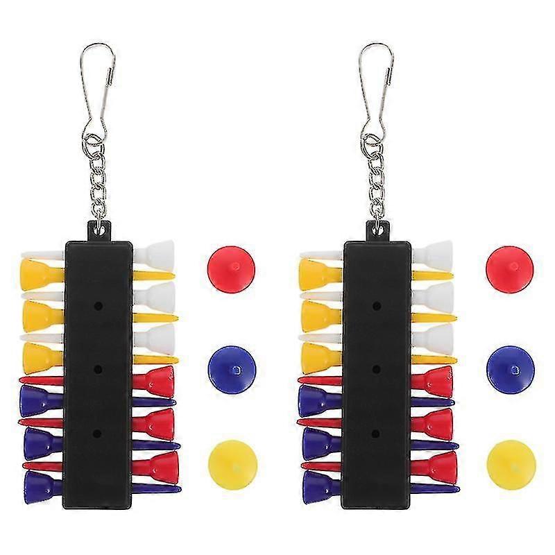 2set Golfs Tee Holders