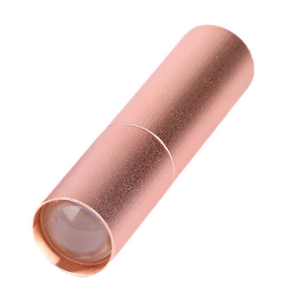 Rechargeable Led  Flashlight Portable Strong Light  Usb Chargeable Flashlights-Rose Gold