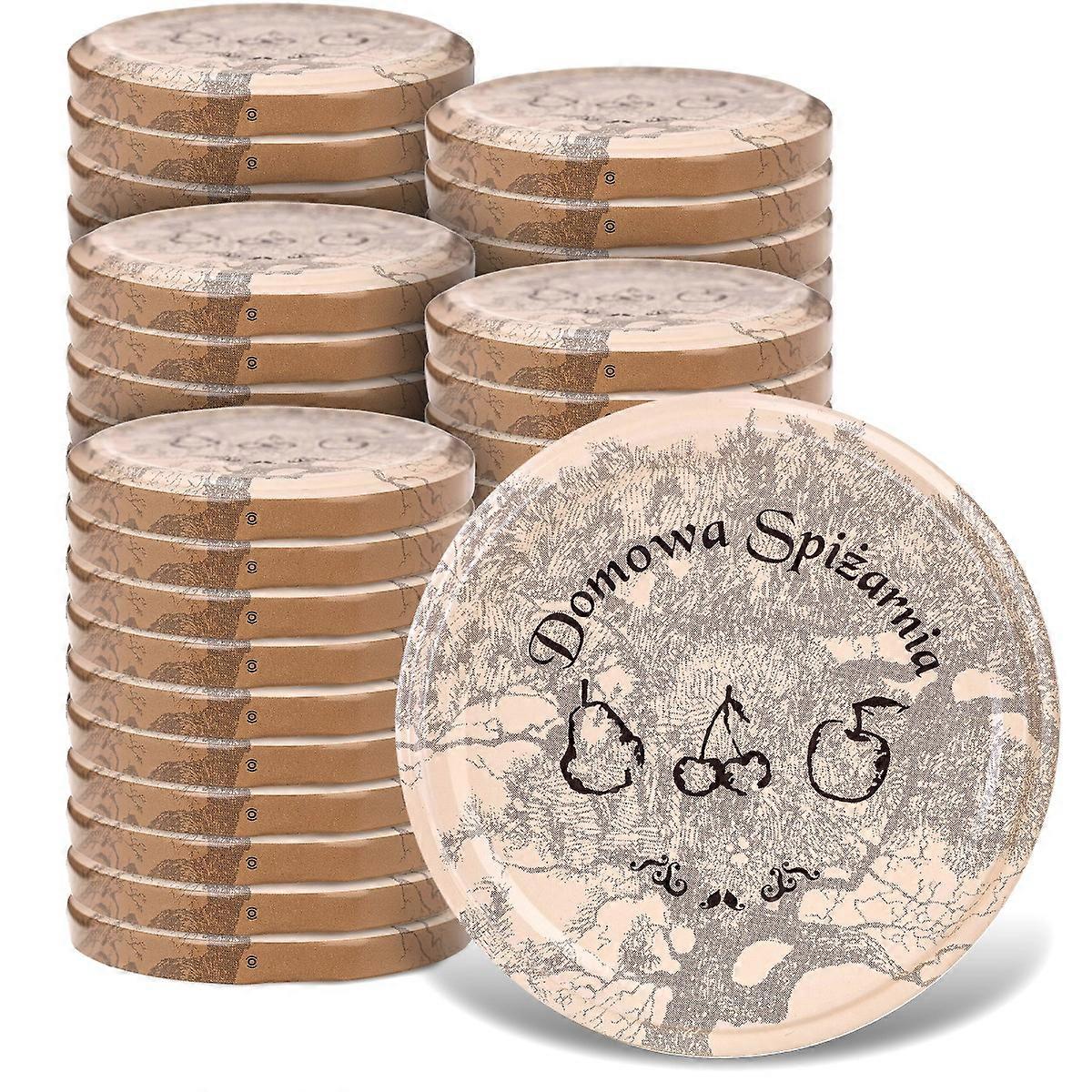 KADAX 50x Tapas de tarro fi 66 Tapas de tarros Tapas conservas