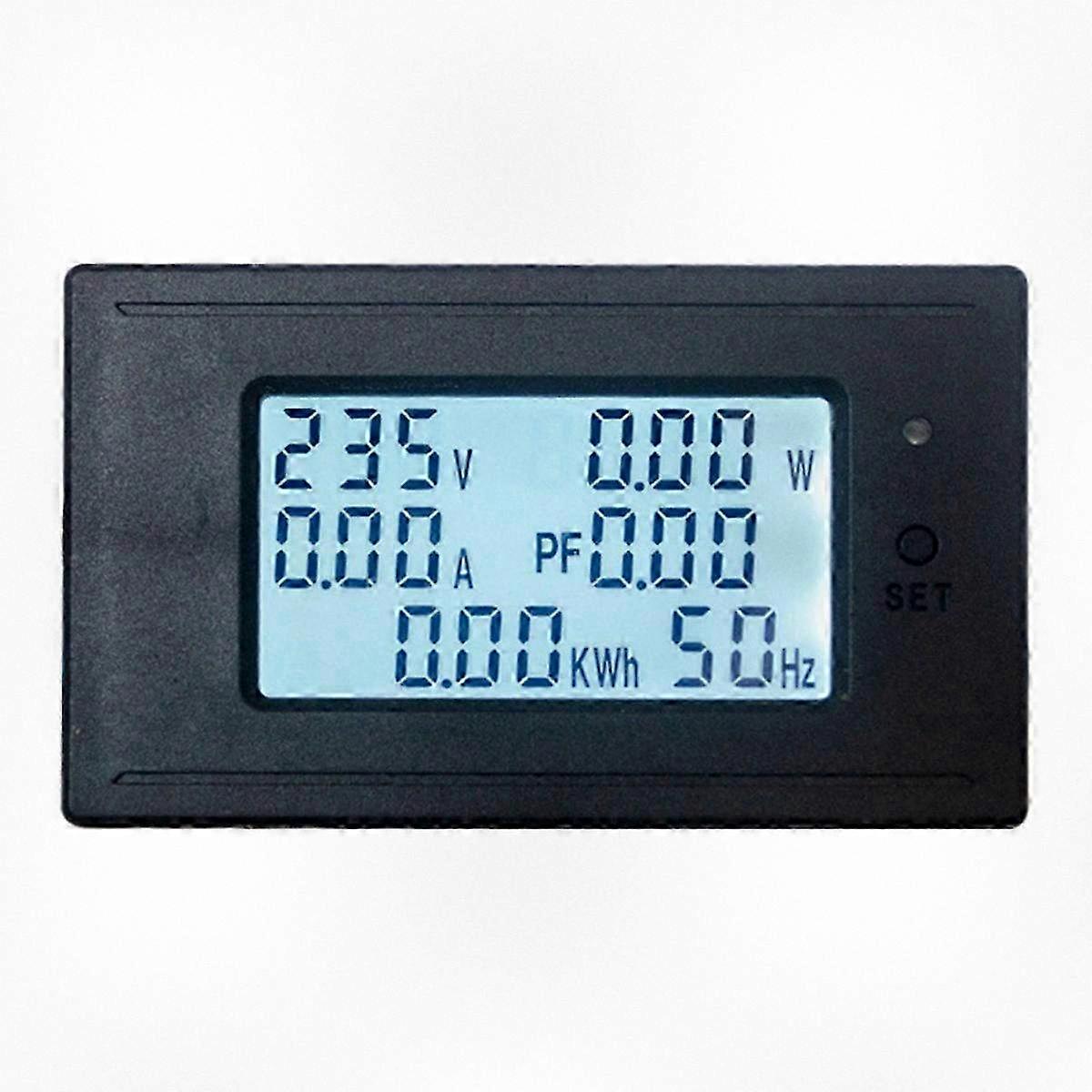4400W Digital Multimeter AC 20A Power Monitor with HD Display for Voltage and Current Measurement
