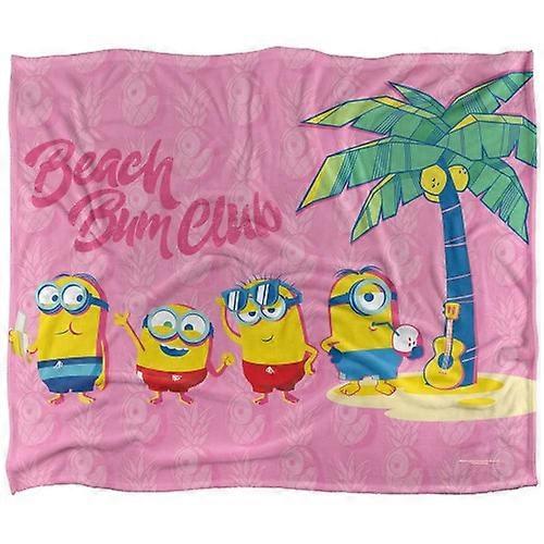 Minions Beach Bum Club Blanket
