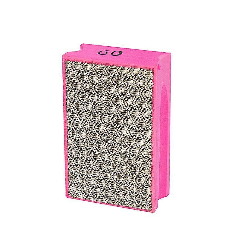 Tile edger hand brush block electroplated diamond