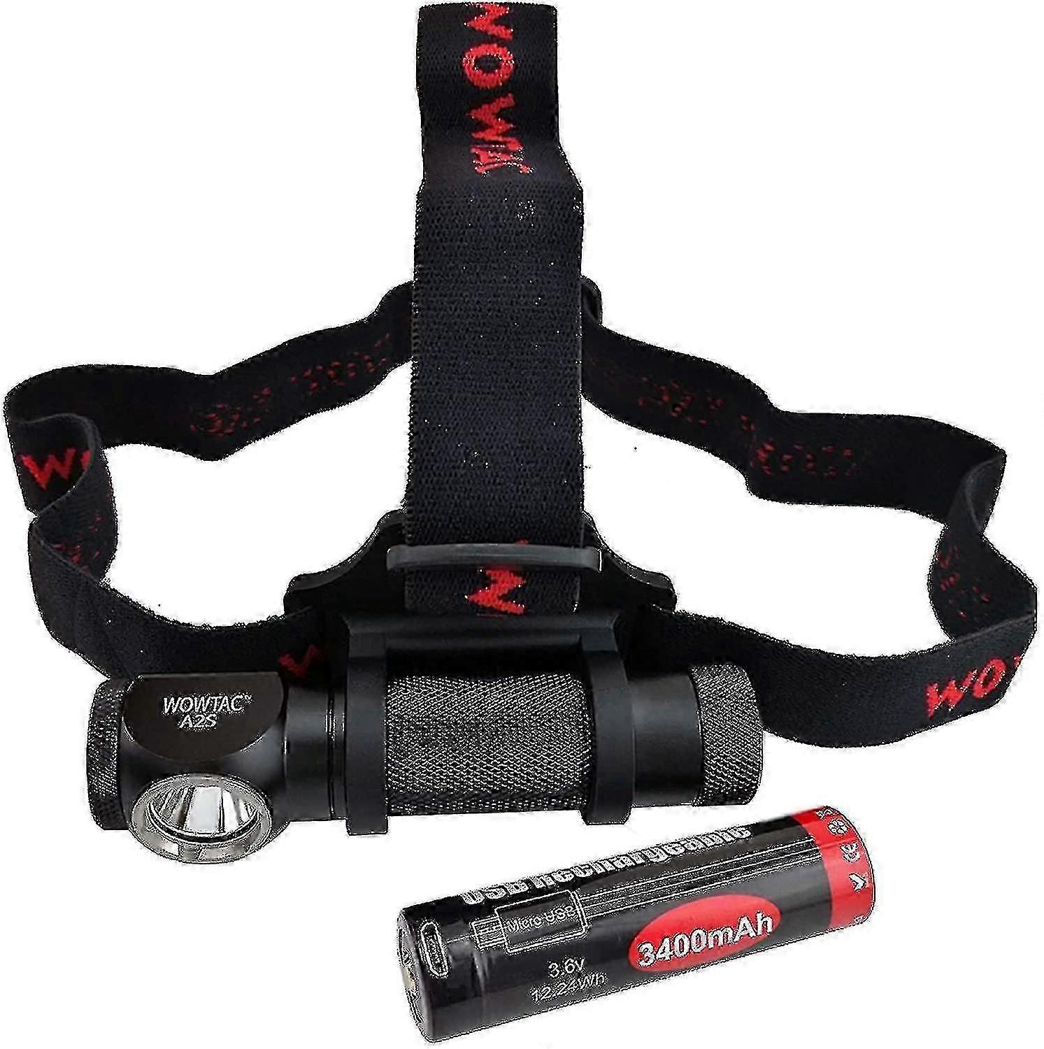A2s Headlamp, 1050 Lumens Usb Rechargeable Led Headlamp Compatible With Cree Xp-l V6, Ultra Bright Lightweight Ipx-7 Head Torch With 18650 Battery Com