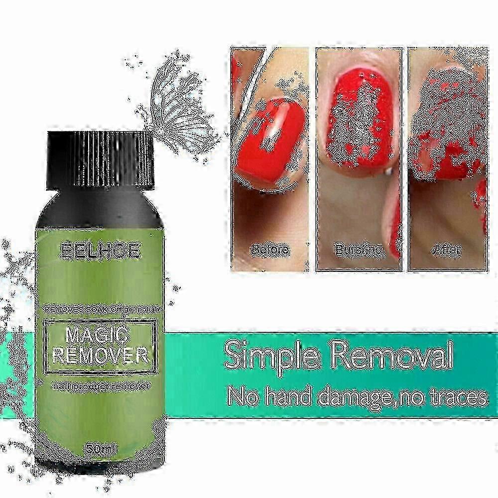 2pcs  Soak Off Gel Acrylic Nail Polish Magic Quick Burst Man