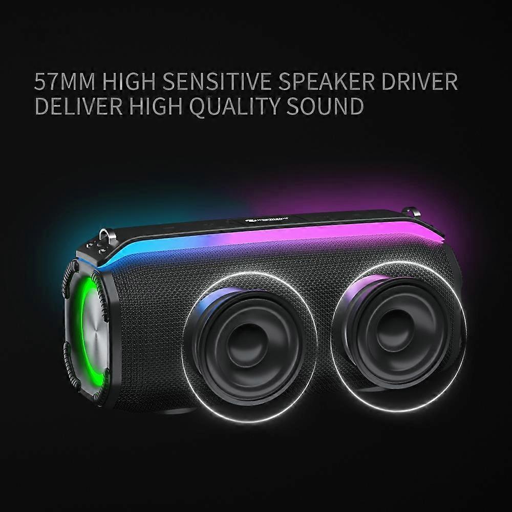 New RiXing NR8809 20W Outdoor Portable TWS Smart Wireless Bluetooth Speaker