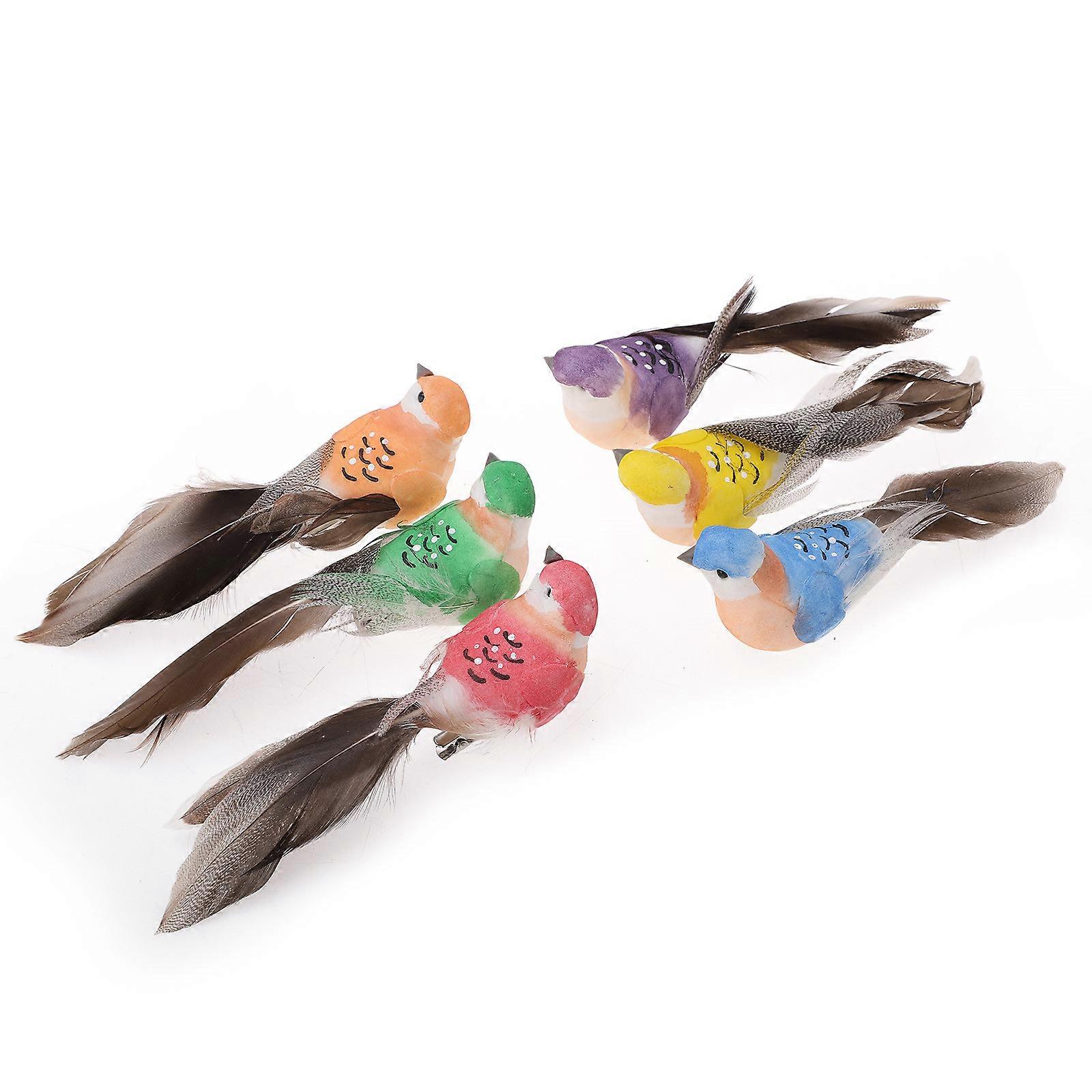 12pc  Simulation Bird home decoration