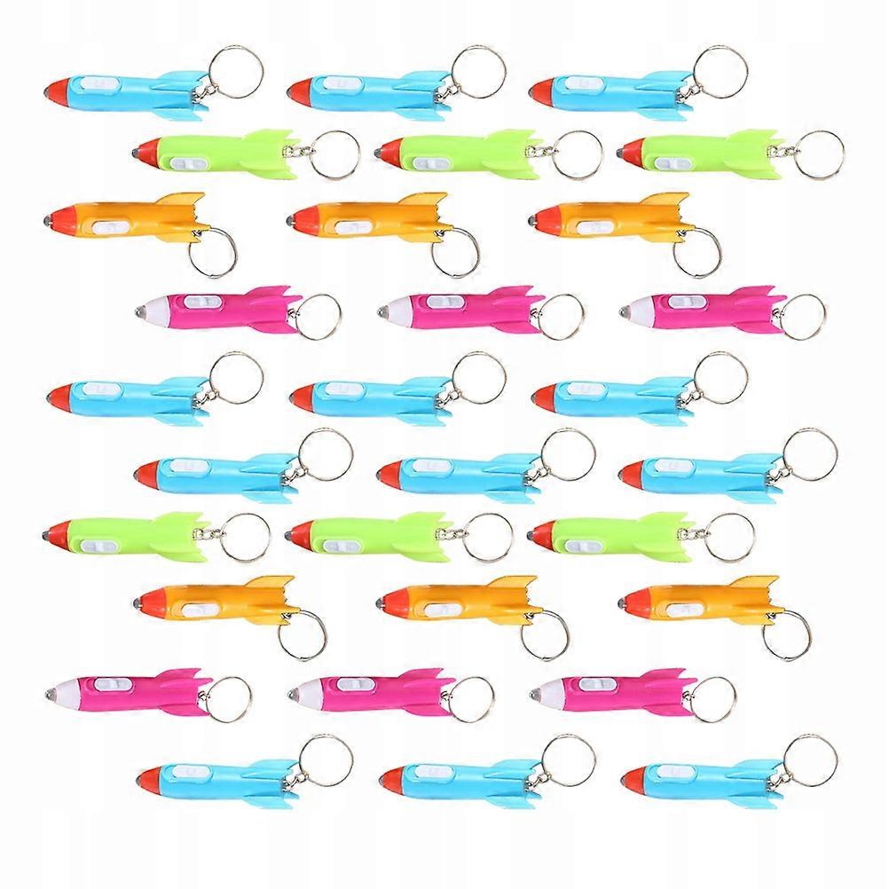 Keychains With Flashlight Bulk Led 30 Pcs
