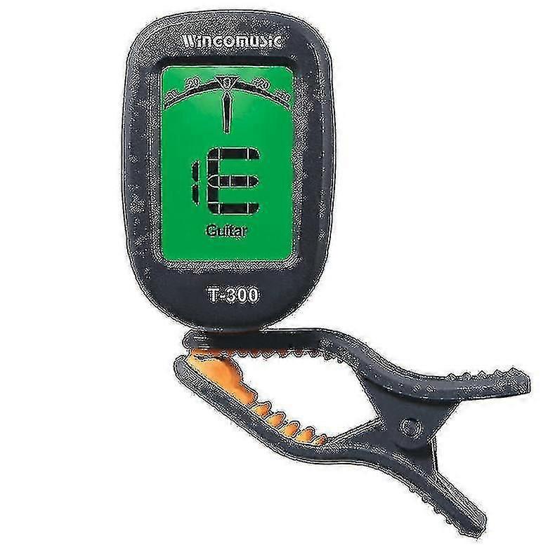 Portable Tuner For Guitar And Banjo, With 360 Rotation Lcd Display