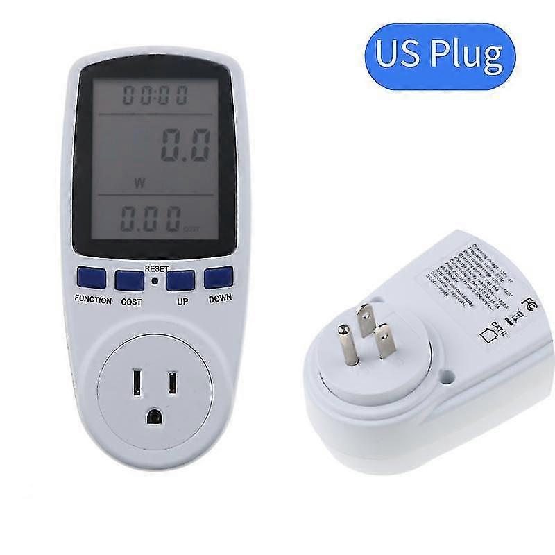 Electronic Energy Meter Measuring Outlet Socket Digital Wattmeter Power Voltage Wattmeter Power