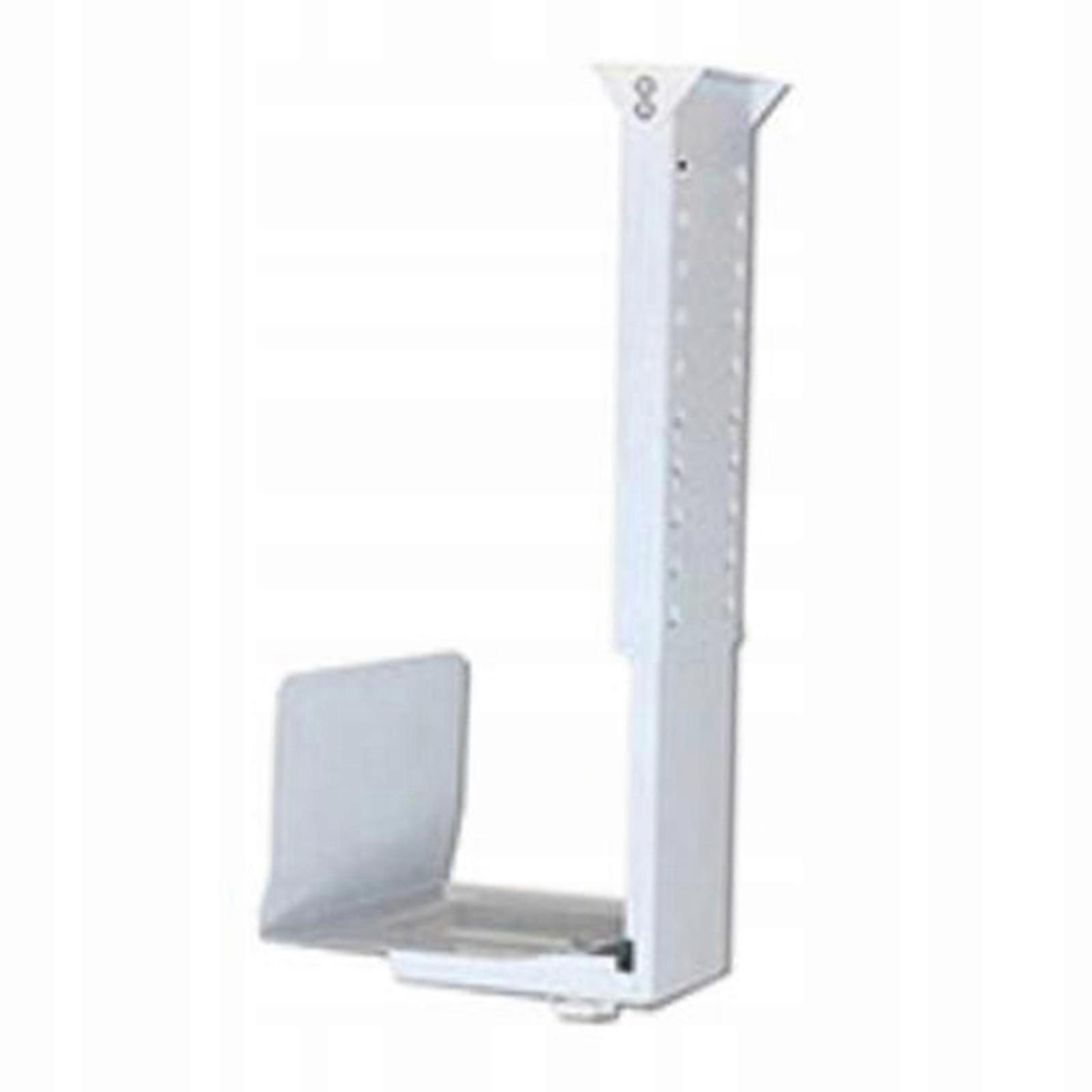 Computer Host Bracket Adjustable Anti Corrosion Load Bearing 25kg White
