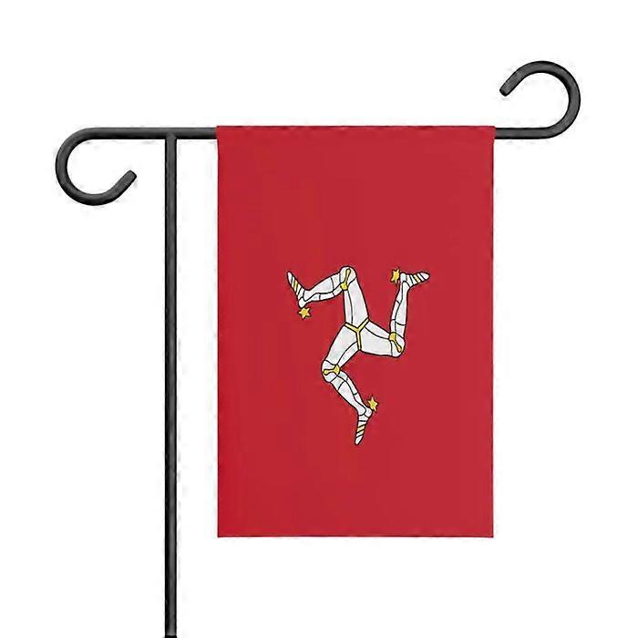 Flag - Multicolored - Isle of Man - 32 x 47.5 cm - Polyester - Double-sided