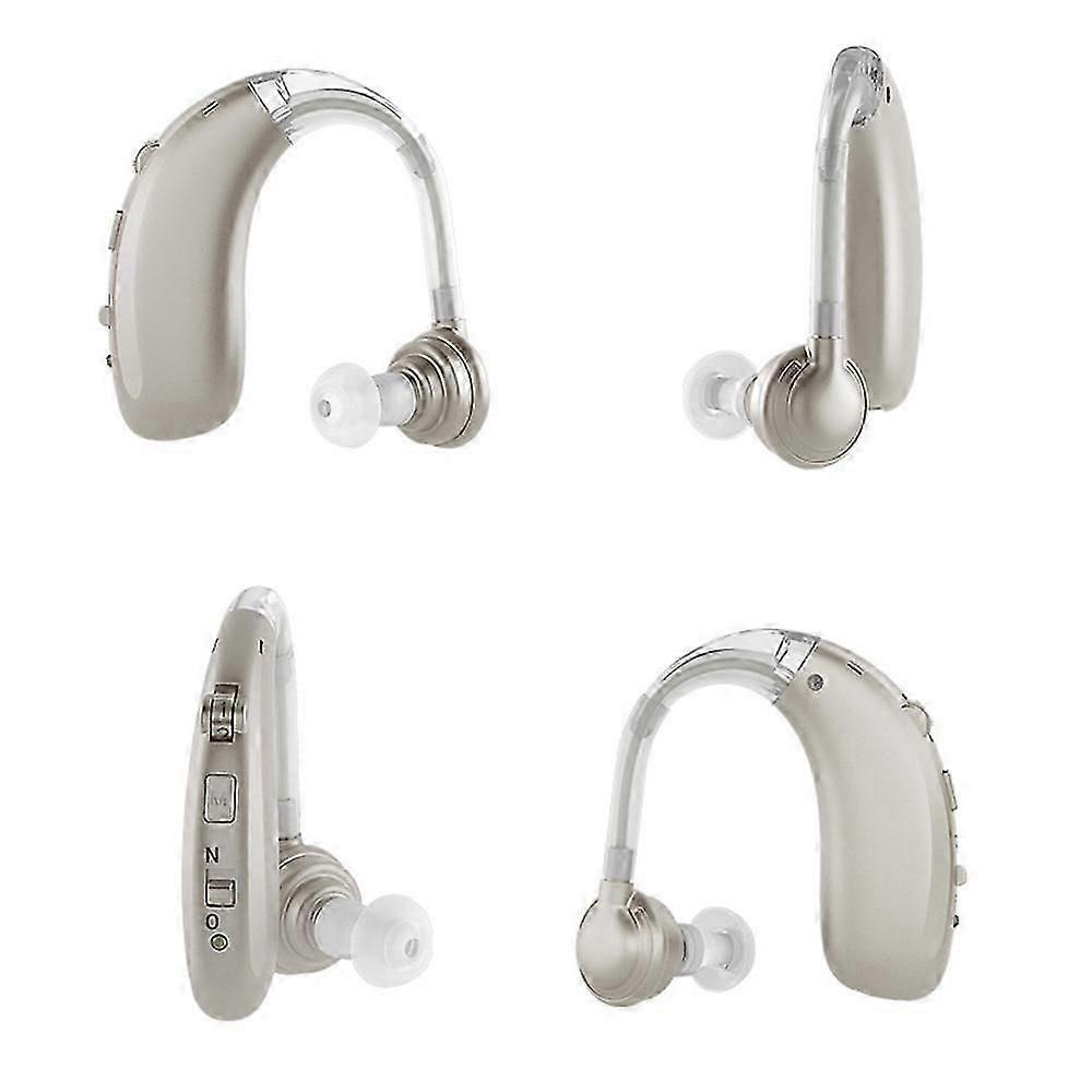 Headphones Mini Hearing Aids Rechargeable Hearing Device Ear Back Type Digital Ear Amplifier with BT Function