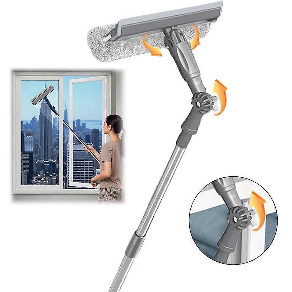 Telescopic window cleaning machine Kit Extendable Pole Adjustable