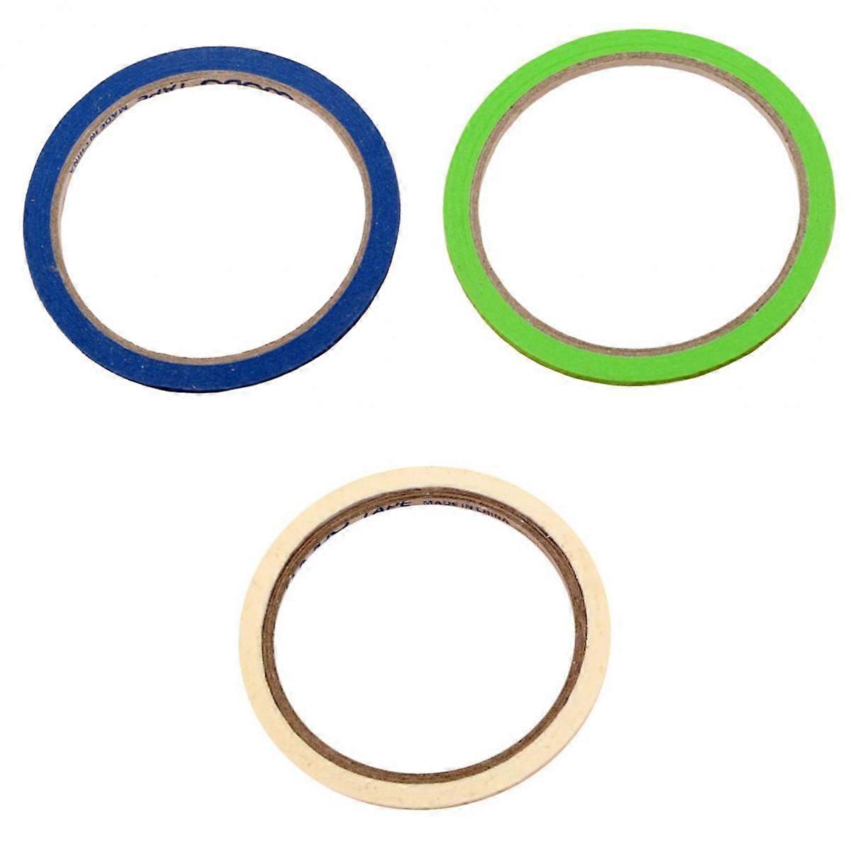 30 Rolls Thin Draping Tape 3mm Cutting Masking Tape Self-Adhesive Tools