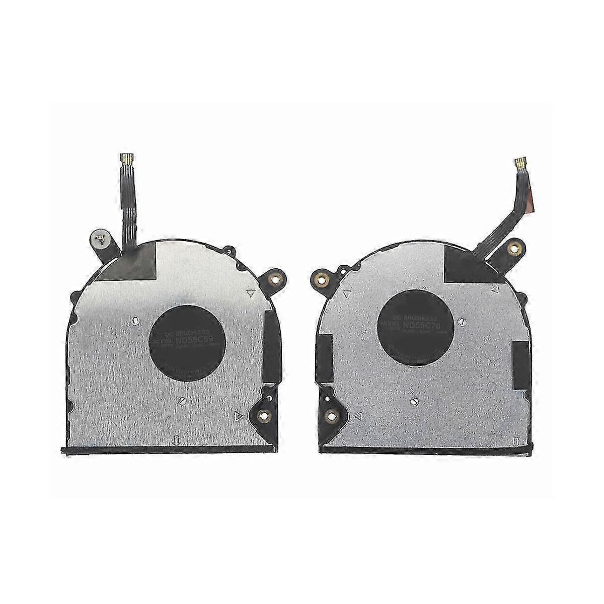مروحة تبريد وحدة المعالجة المركزية للكمبيوتر المحمول XPS 13 7390 2 في 1 P103G مبرد 0VDFK8 EG50030S1-C170-S9A EG50030S1-C180