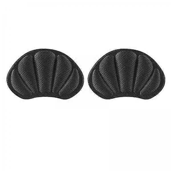 5x2st Häl Skydd Sko Klistermärke Liner Grepp Tjocka Skydd Grepp Svart