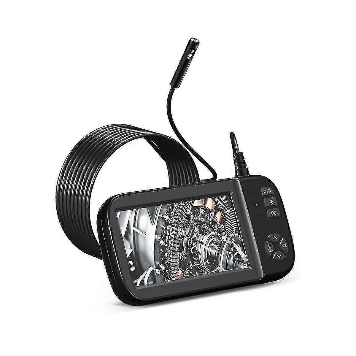 Double Lens , 4.5Inch Screen Borescope Inspection Camera with Waterproof Camera (16.5FT Cable)