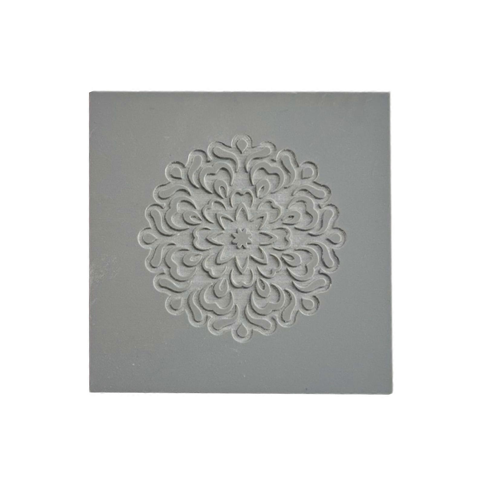 Clay Texture Mat Flower Texture Sheet Clay Texture Sheet for Clay Earrings, Jewelry Making, Clay Earrings Embossing Tool