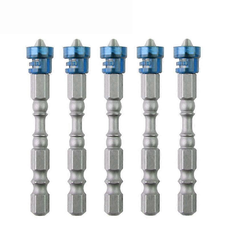 High quality  5pc single head single color screwdriver bit hand drill strong