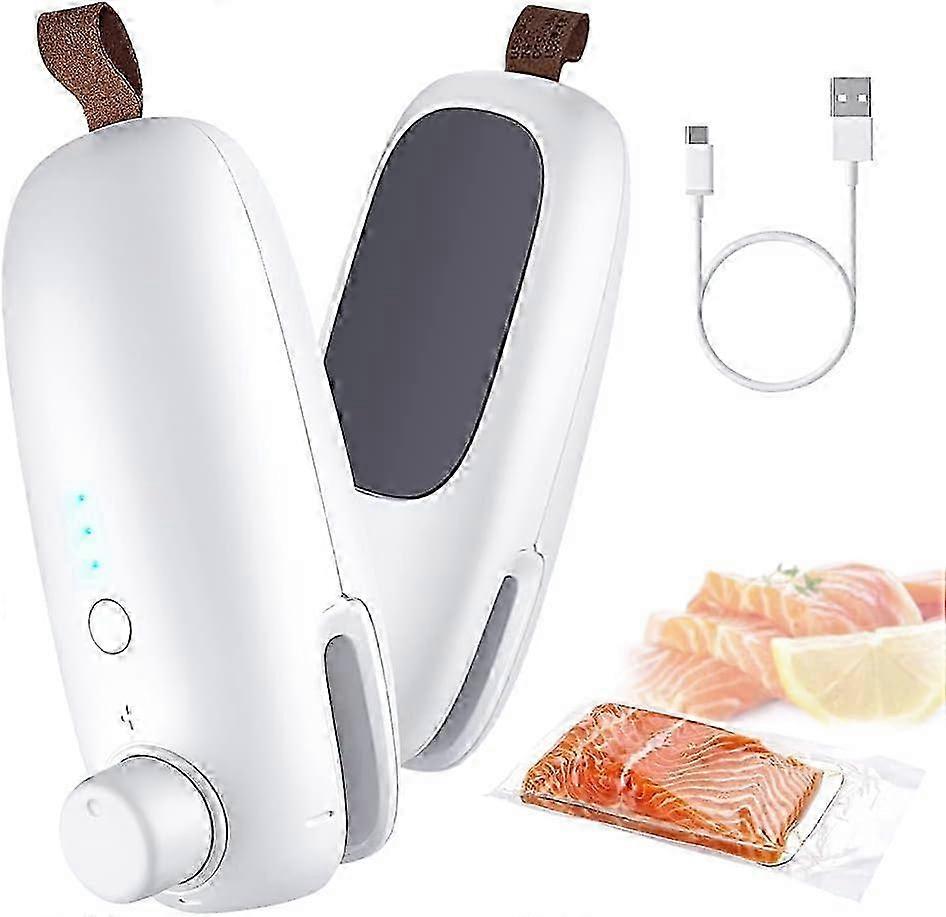 2 in 1 Portable Heat Sealing Machine for Vacuum Food Storage Bags, Ideal for Sealing Various Food Items Effectively