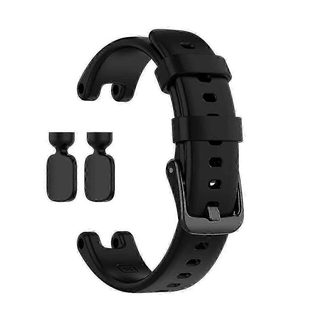 Sweatproof Silicone Strap for Garmin Lily, Shock-Resistant Sport Bracelet with Secure Loop Closure