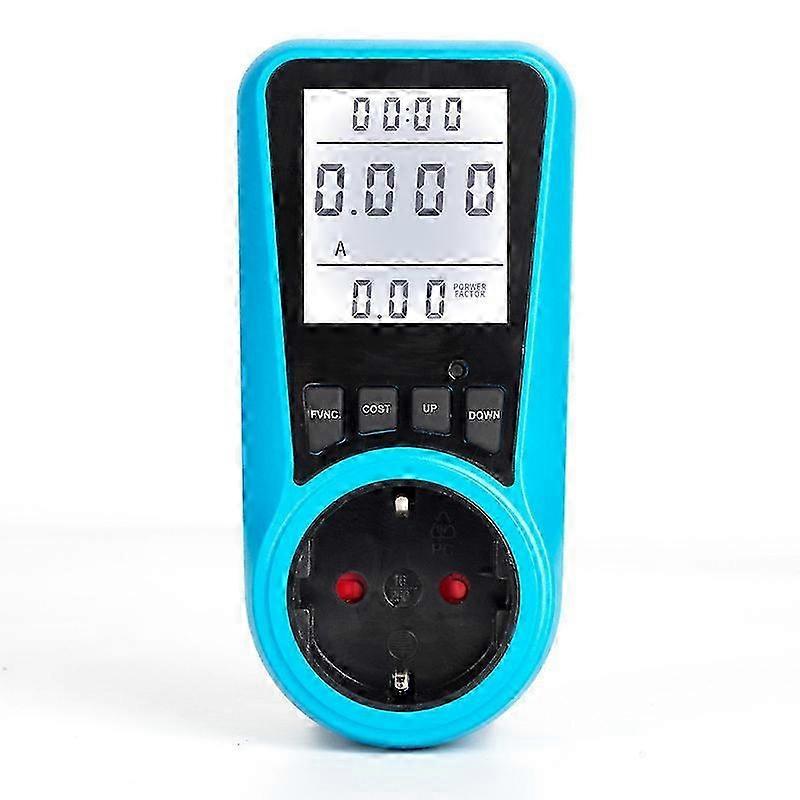 Energy Monitor Socket with LCD, Watt Meter for Power Saving & Overload Protection