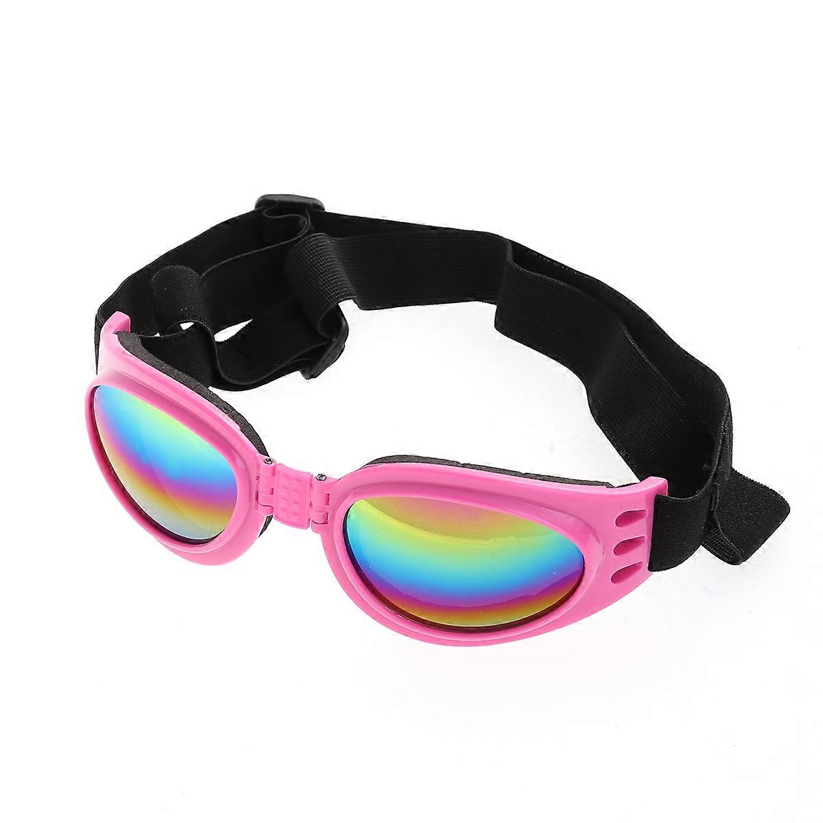 Pet Sunglasses, Lightweight with Protective Lenses and Straps for Play
