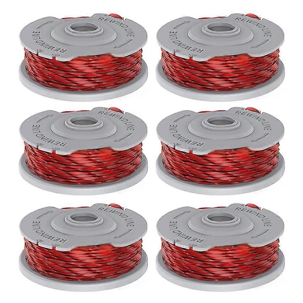 6Pcs For Flymo Contour XT Contour 500XT Replacement Part Lawn Mower Spools, FLY047 510747890