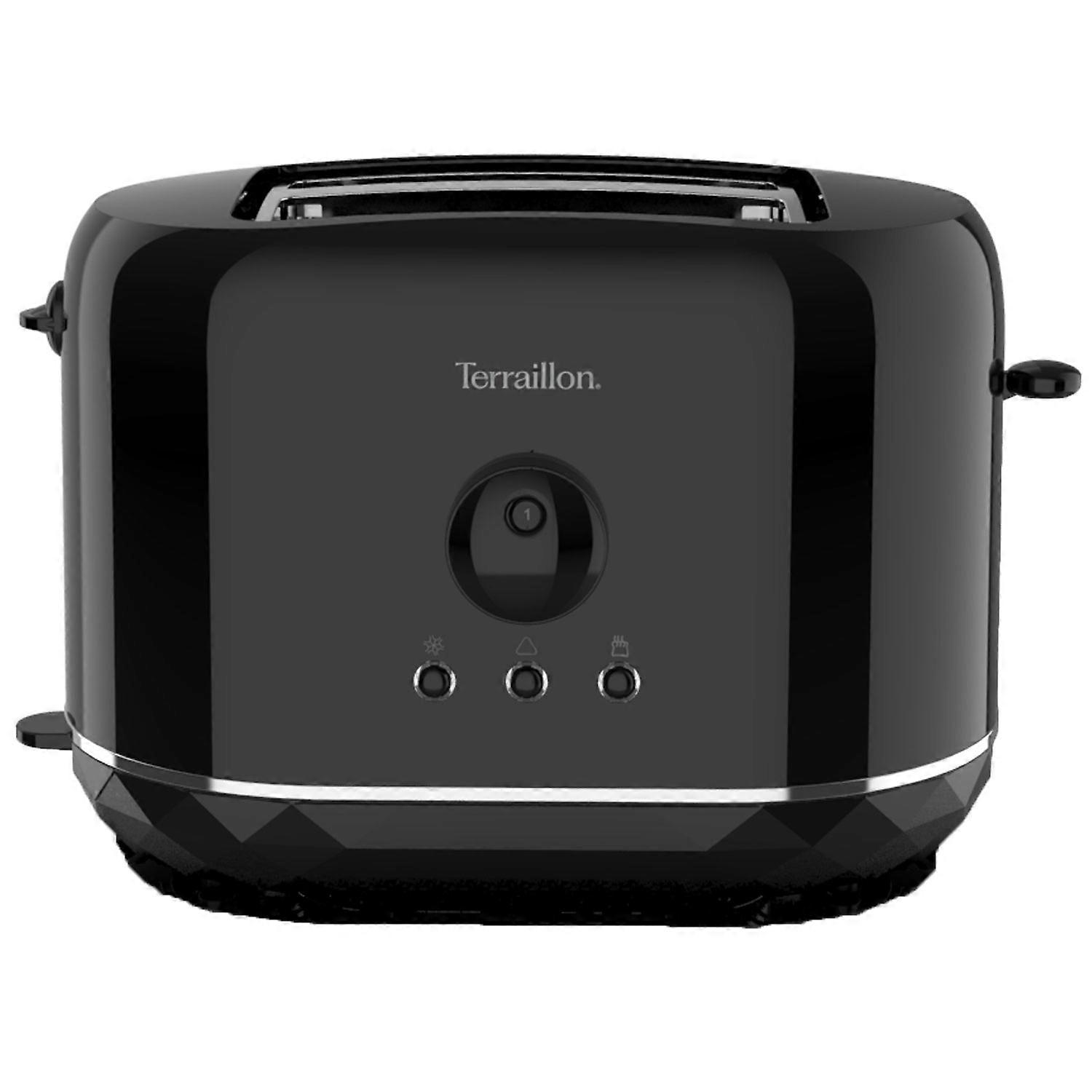 Toaster Diamond 2 Slices Black