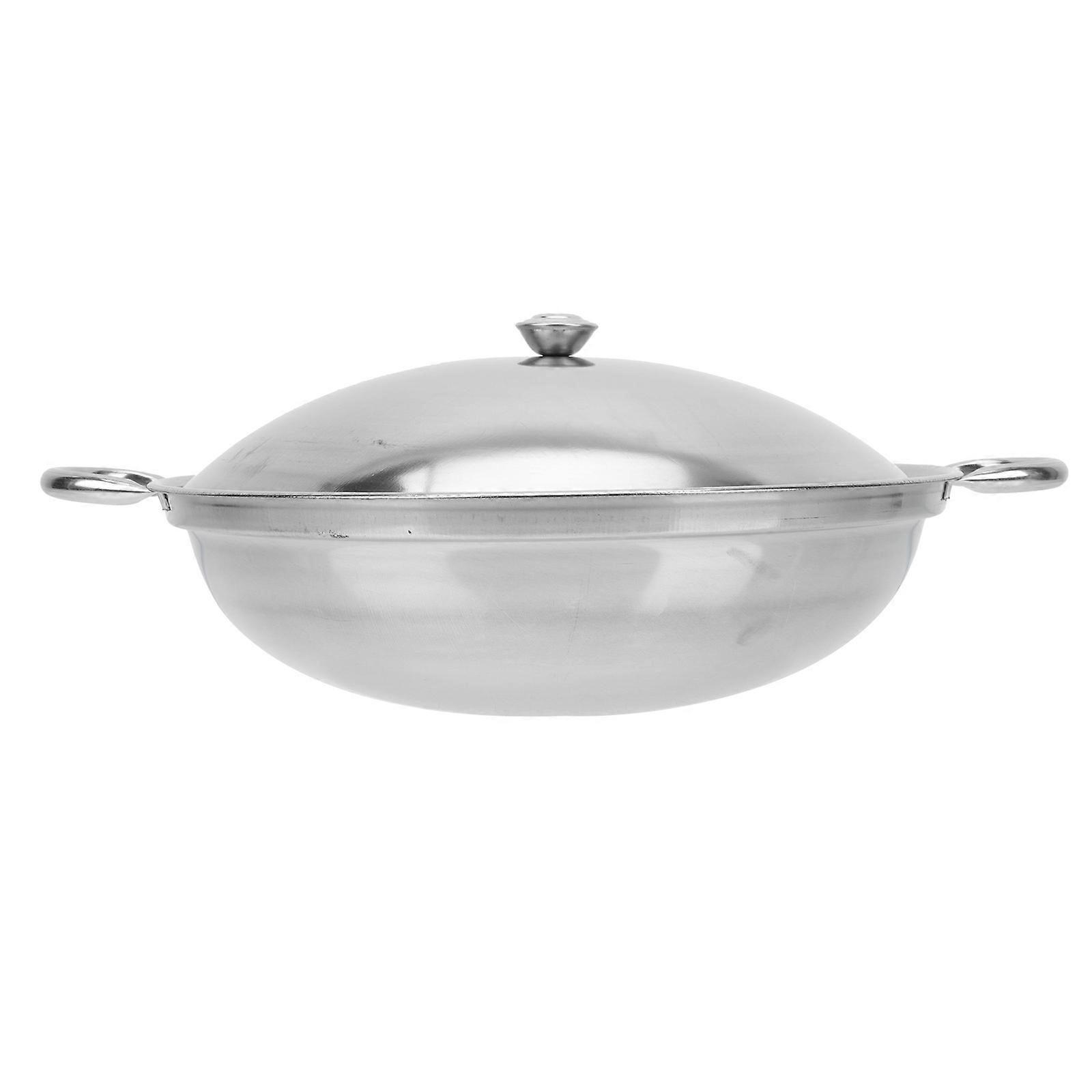Sturdy Stainless Steel Pot,Thickened Base for Even Cooking,Convenient Kitchen Tool