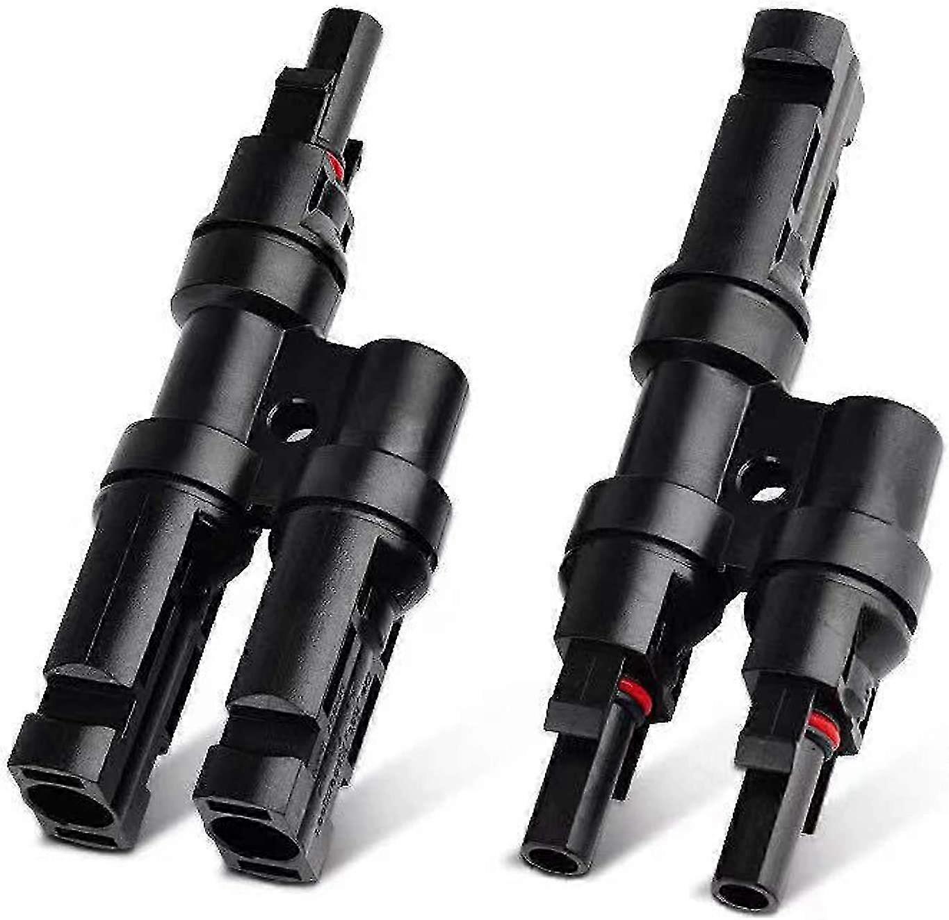 Set of 2 Y Branch Connectors for Parallel Connection Suitable for Solar Panels