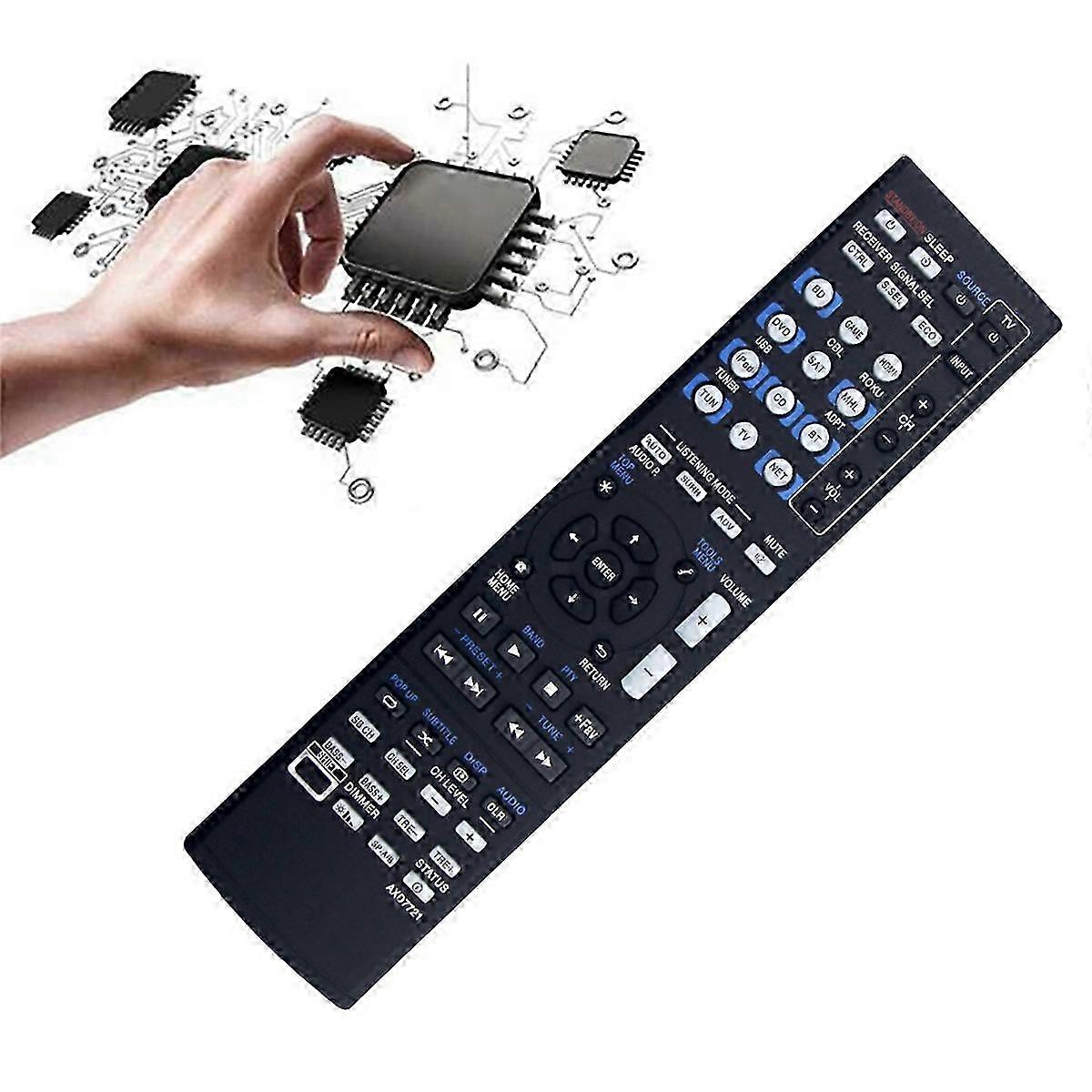 Replace AXD7721 Remote for Pioneer AV Receiver VSX-830 VSX-830-K hwy
