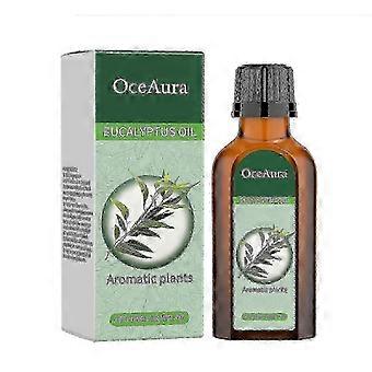 El aceite esencial corporal de eucalipto hidrata suavemente y humecta con un aroma refrescante, un masaje tópico calmante y relajante