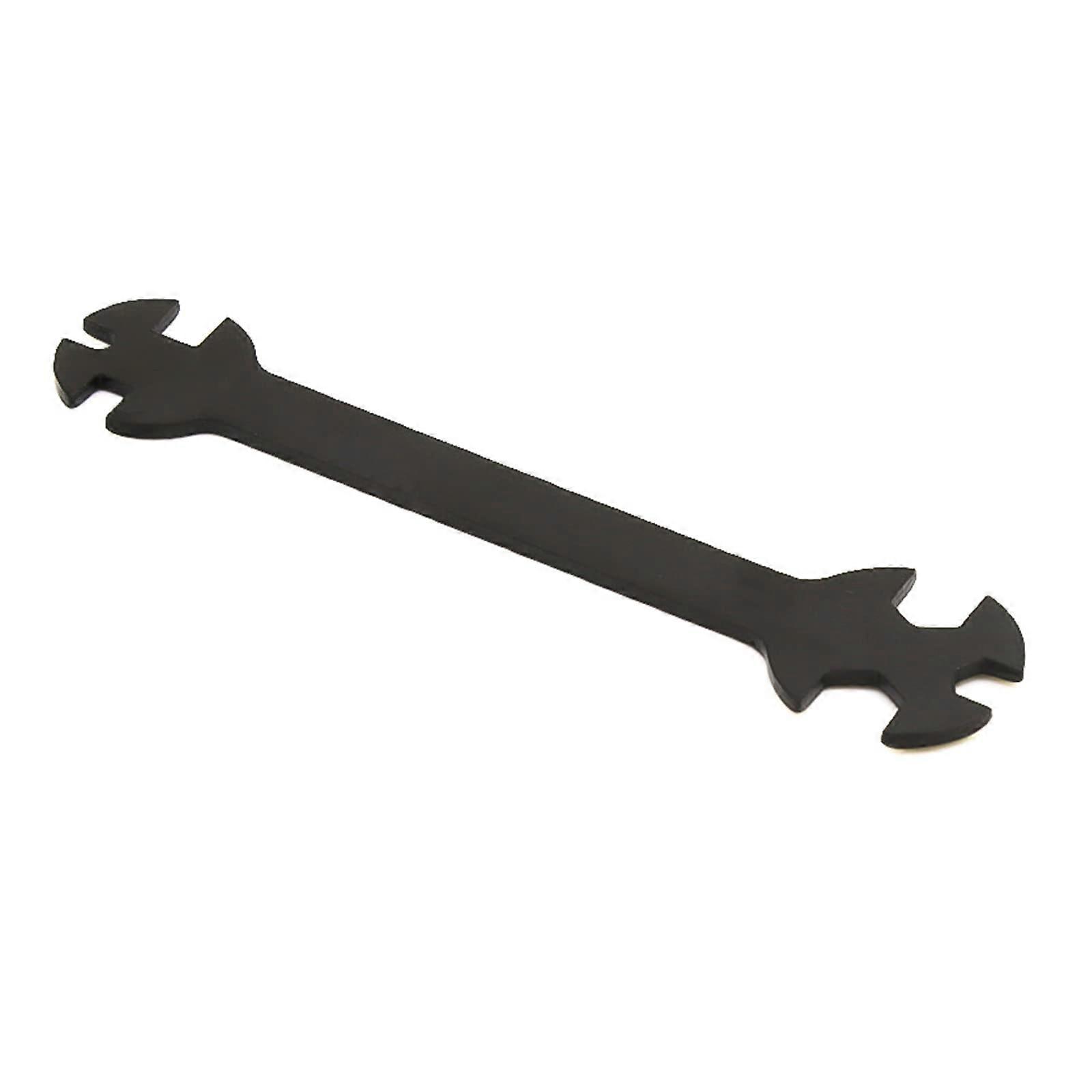 6-in-1 Adjustable Wrench Multi-Tool, 3-5.5mm Sizes, Carbon Steel Construction, Versatile for Various Fasteners
