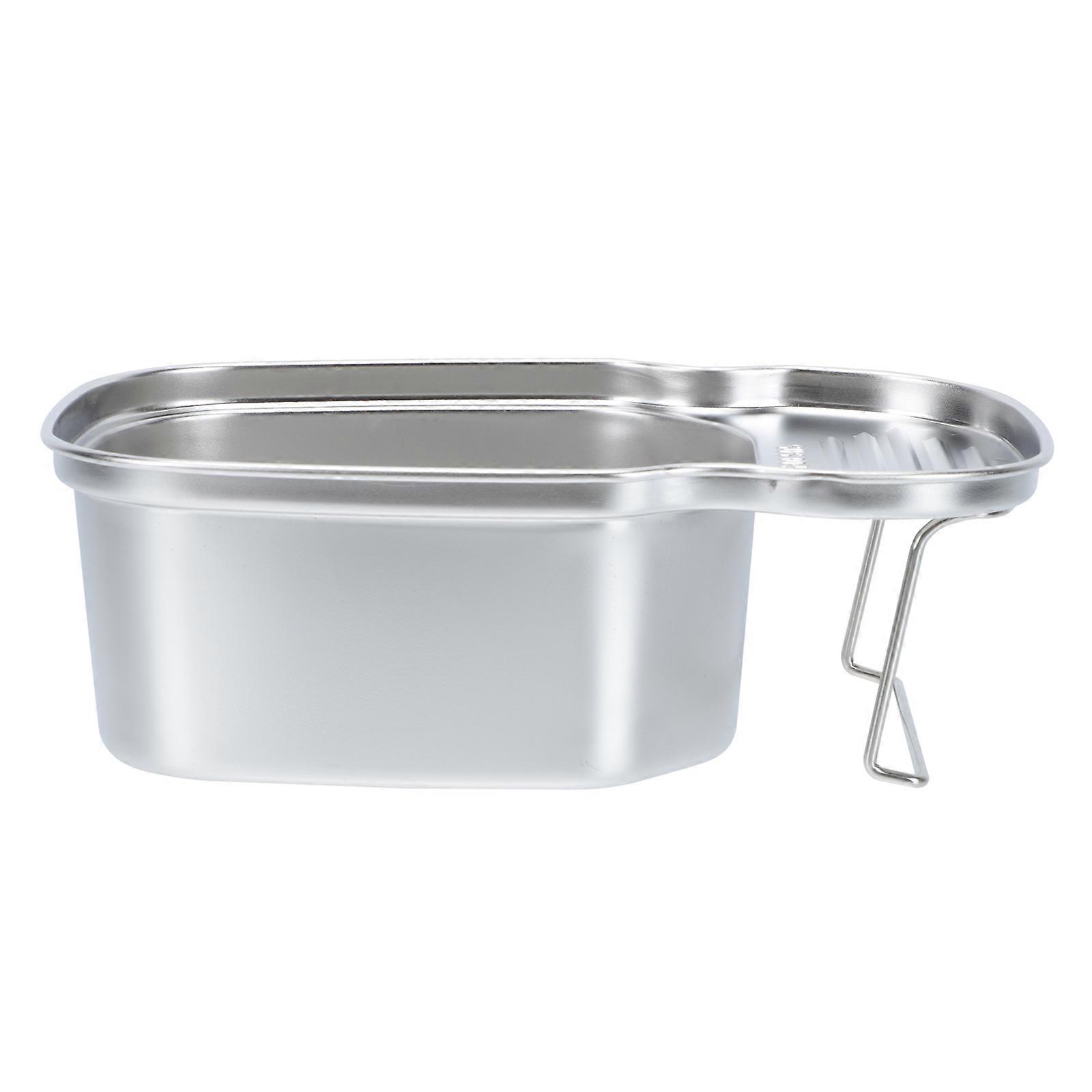 Cutlery Drainer Multi-functional Drain Basket 304 Stainless Steel Moisture- .65X5.11X2.95inch 1Pc